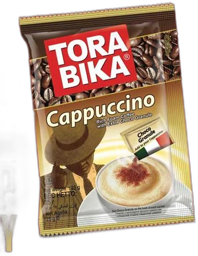 ToraBika Cappuccino sachet