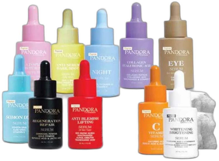 Pandora skin care serums